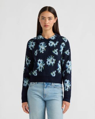 NVLT Womens Collared Sweater