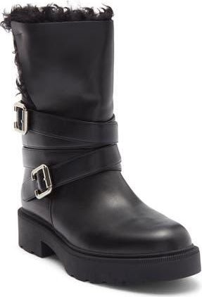 Jeffrey Campbell Bundled Biker Boot in Black Combo at Nordstrom Rack, Size 7.5