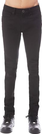 HVMAN Strat Super Skinny Stripe Jeans in Black at Nordstrom Rack, Size 40