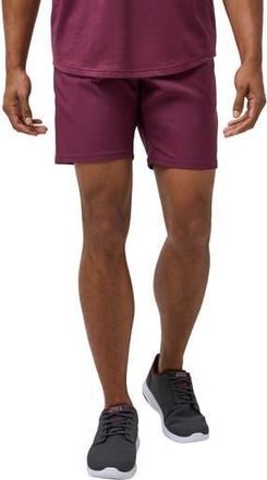 Travis Mathew Sport Mode Twill Shorts in Mauve Wine at Nordstrom Rack, Size 35