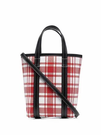 Balenciaga small Barbes North-South shopper bag - Red