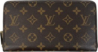 Louis Vuitton Monogram Brown Monogram Monogram Long Wallet (Bi-Fold) (Pre-Owned)