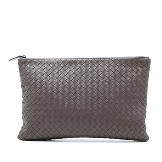 Bottega Veneta Pre-owned Bottega Veneta Nappa Intrecciato Clutch Ladies Q2WGAFG4VT235MAF