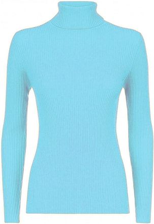 Generic VEARZ Womens Turtle HIGH Neck Jumper! Ladies Long Sleeves Polo ROLL Neck Tops Ribbed Stretchy Pull Over Sweater Plus Size Turquoise