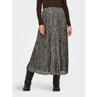 Only Lange pliss&eacute;rok