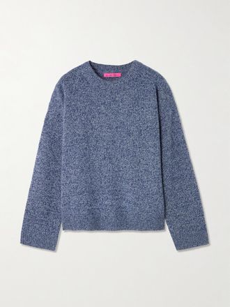 The Elder Statesman Pullover In Cashmere Zuma - Blu