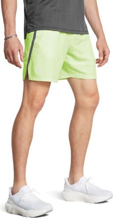 Under Armour Mens UA Launch 2 in 1 7 Shorts Green 3XL