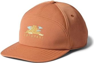 Cotopaxi Cotopaxi Volcano 7-Panel Hat Baseball Caps Whiskey, Polyester