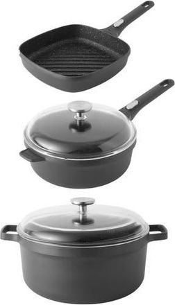 Berghoff Gem 5-Piece Cookware Set in Black at Nordstrom Rack