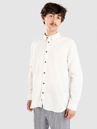 Anerkjendt Akleif Cot/Linen Hemd weiss