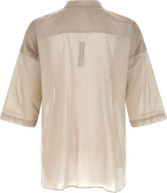 Rick Owens Jumbo Faun Shirt - Beige