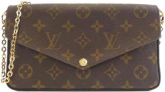 Louis Vuitton Pre-owned Cross Body Bags, female, Brown, Size: ONE SIZE Pre-owned Canvas louis-vuitton-bags