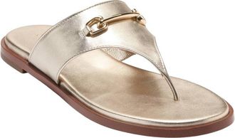 Cole Haan Flynn Leather Thong Sandal