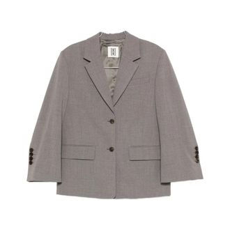 By Malene Birger Blazers, female, Gray, XS, Jacket By Malene Birger