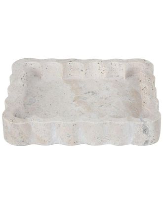 Safavieh Cova Marble Scalloped Catchall