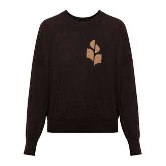 Isabel Marant Dames, Truien, Bruin, Maat: XS Katoen