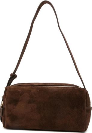 Elleme Mini Trousse Suede Double-zip Shoulder Bag