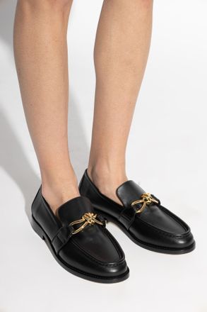 Bottega Veneta Astaire Loafers Shoes, Womens, Black