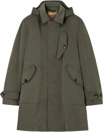 Ten c Ice Storm Car Coat - - Coats - Uomo - Verde - L