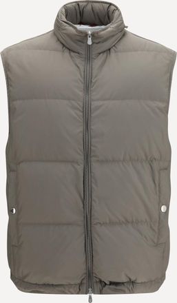 Brunello Cucinelli Gilet imbottito senza maniche Man XL