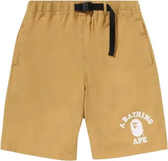 A Bathing Ape College Beach Shorts Yellow 1K30-153-005-YELLOW