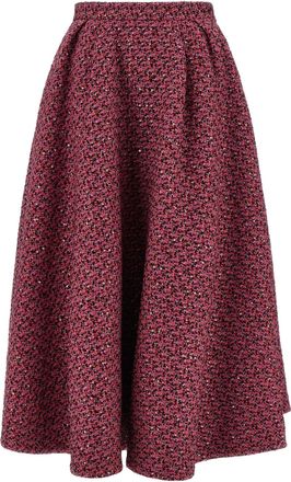 Alessandra Rich Tweed Skirt