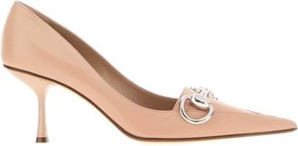 Gucci Pink Leather Pumps