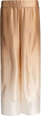 Sleep No More Pantaloni in seta con effetto sfumato - Toni neutri