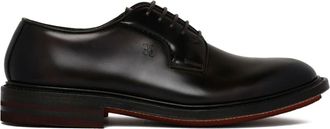 Fabi Derby in pelle - Marrone