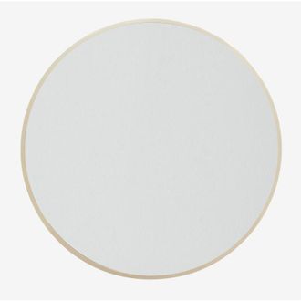 Sklum Sklum - Espejo De Pared Redondo &Oslash;60 Cm En Aluminio Oreste