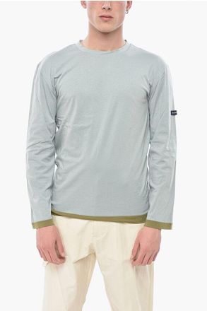 Namacheko Crewneck T-Shirt with Contrast Trim size L