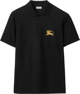 Burberry EKD Knight Cotton Polo Shirt, Size Medium