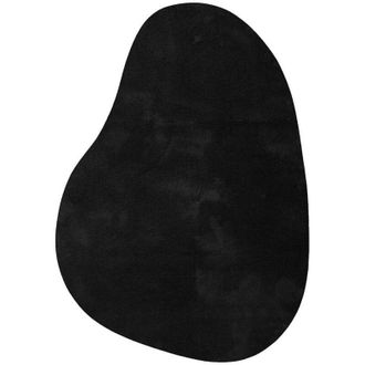 vidaXL Alfombra Negro 160 X 230 Cm Poli&eacute;ster Vidaxl