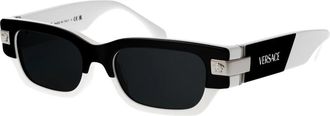 Versace Stijlvolle zonnebril met model 0Ve 4465 - Heren - Zonnebrillen - Zwart - 53 MM - Accessoires