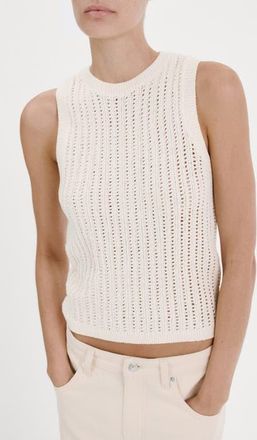 Mango Sito Top in Ecru at Nordstrom, Size X-Large