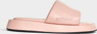Rudsak LUCIEN WOMENS LEATHER SLIDES