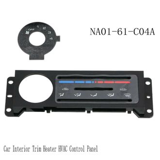OEM Dos Paneles De Control De Calefacci&oacute;n Y Aire Acondicionado Para Interiores De Autom&oacute;viles Na01-61-c04a Para Modelos Mazda Mx-5 (miata) De 1990 A 1997