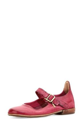 A.S.98 Zaine Mary Jane Flat in Cardinal at Nordstrom, Size 10.5-11Us