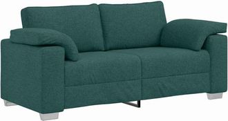 vidaXL Sof&aacute; Verde Oscuro 180 X 77 X 82 Cm Tela Vidaxl