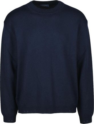 Daniele Fiesoli Truien & Vesten, Heren, Blauw, M, Wol, Maglia