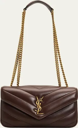 Saint Laurent Loulou Small YSL Quilted Leather Chain Shoulder Bag