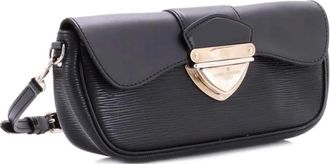Louis Vuitton Montaigne Epi Leather clutch bag - Zwart