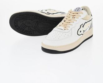 Enterprise Japan Two-Tone Leather ENTERPRISE JAPAN Low-Top Sneakers size 40