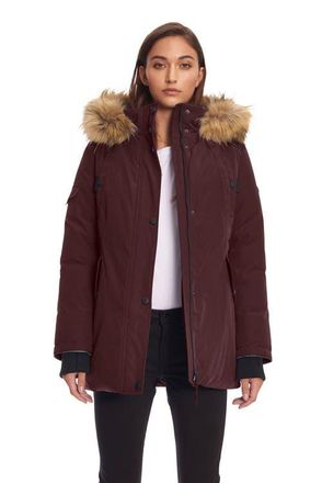 Alpine North GLACIER - Vegan Down Classic Winter Parka Jacket in Grape at Nordstrom, Size X-Small