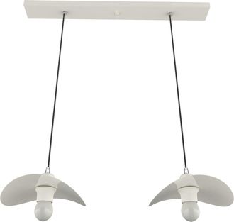 Lumicom Piuma L&aacute;mpara De Techo Lineal 2 Luces Monocolor Brillo