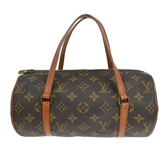 Louis Vuitton Papillon Handbag Monogram Canvas Brown Canvas Handbag (Pre-Owned)