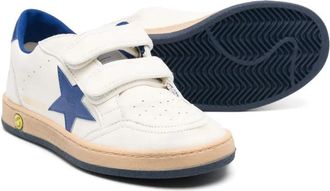 Golden Goose Kids Ball Star Touch-Strap Sneakers Ss26 Ch