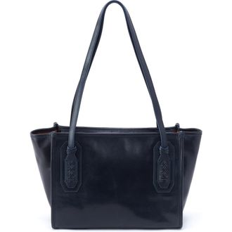 Hobo Small Expedition Leather Tote in Navy Horizon at Nordstrom