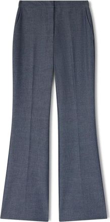 Motivi Straight Broeken - Dames - Wijde Broeken - Blauw - XS - Broeken