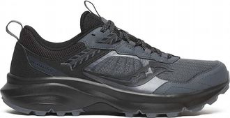 Saucony Mens Excursion Tr17 Trail Shoes In Shadow/black